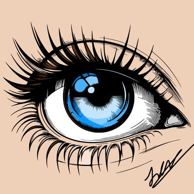 realistic eye