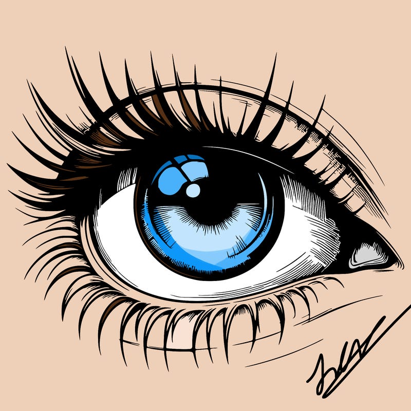 realistic eye