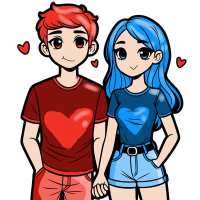 boyfriend and girlfriend