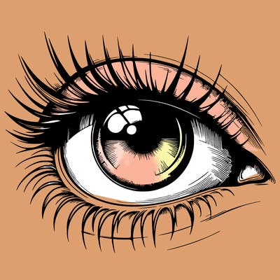 realistic eye