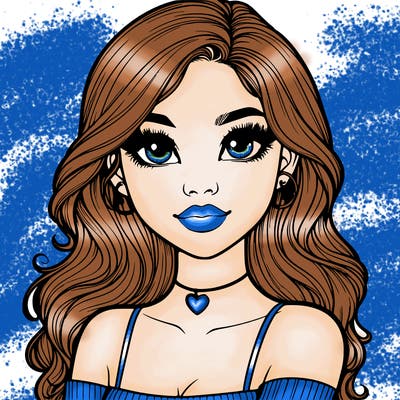 realistic pretty girl