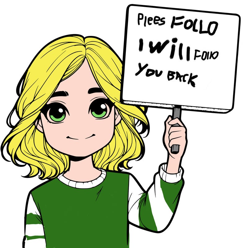 realistic girl holding up a sign