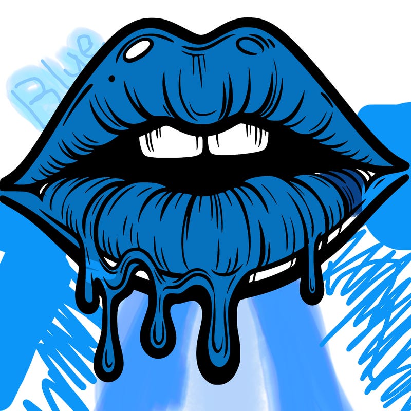 lips that look realistic and drip