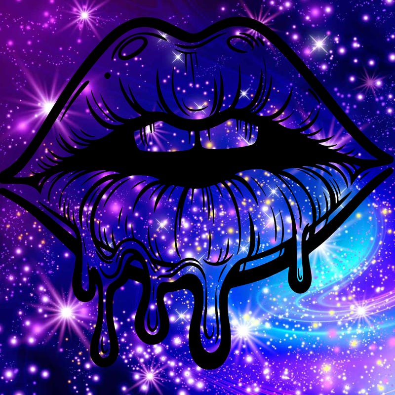 lips that look realistic and drip