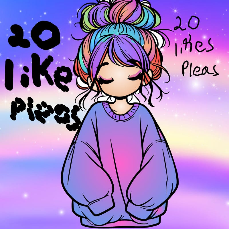 girl with baggy sweatshirt and messy bun