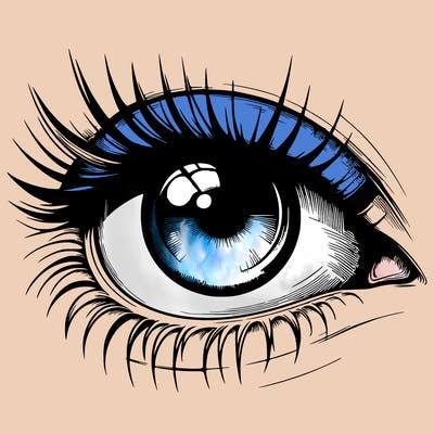 realistic eye
