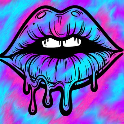 lips that look realistic and drip