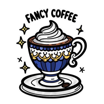 fancy coffee
