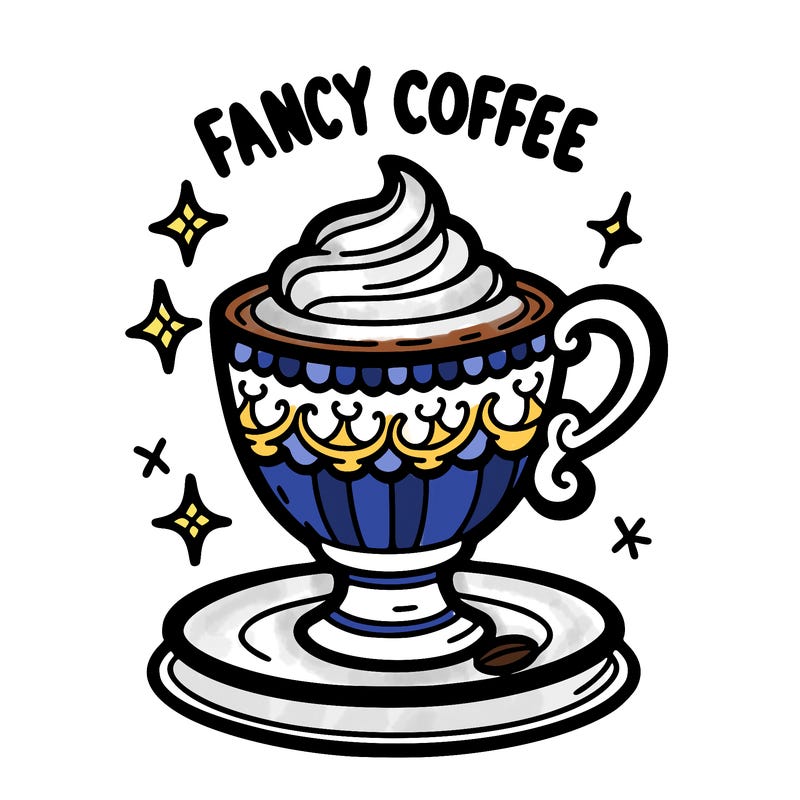 fancy coffee