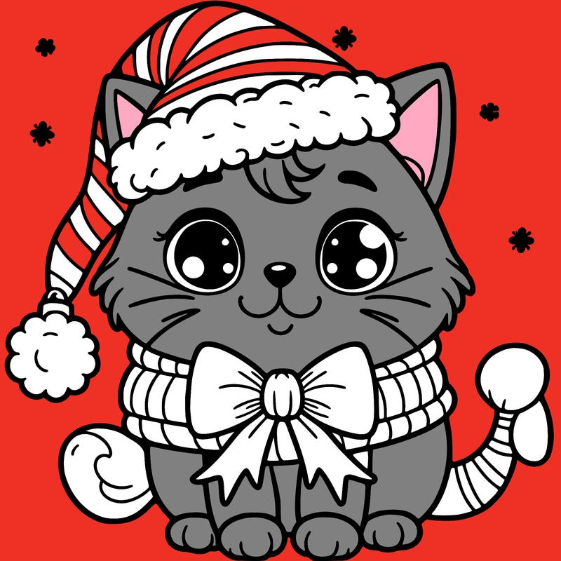 cristmas cat
