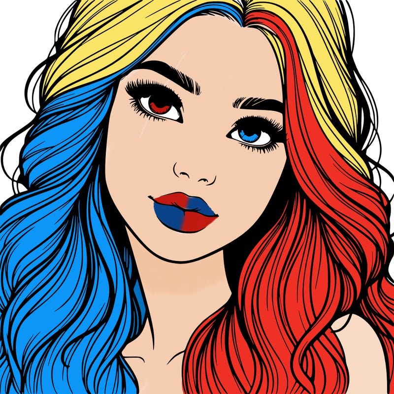 beautiful realistic girl