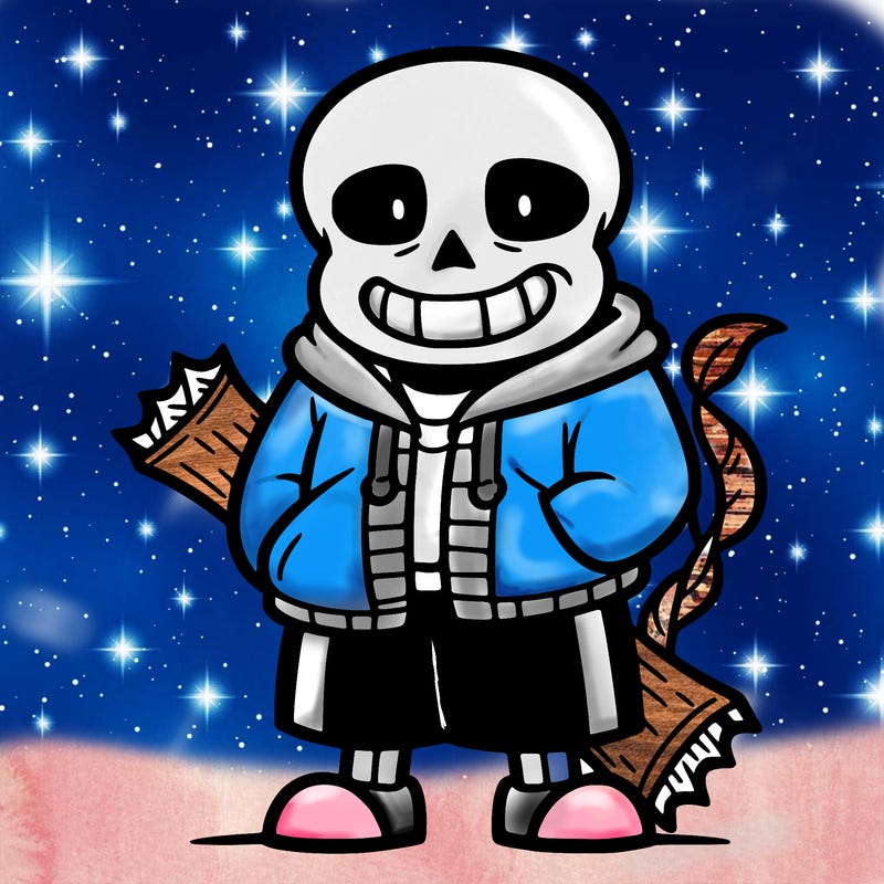 sans with papyrus