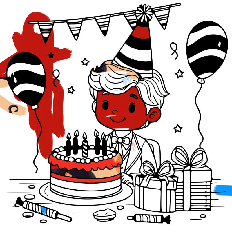 a realistic birthday for a boy