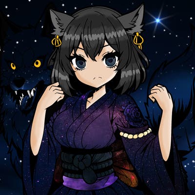 anime werewolf girl