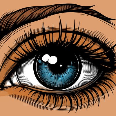realistic eye