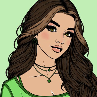 detailed realistic girl