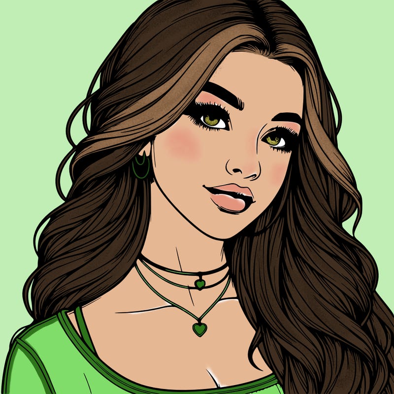 detailed realistic girl