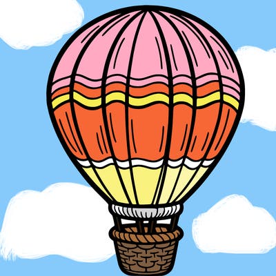 hot air balloon