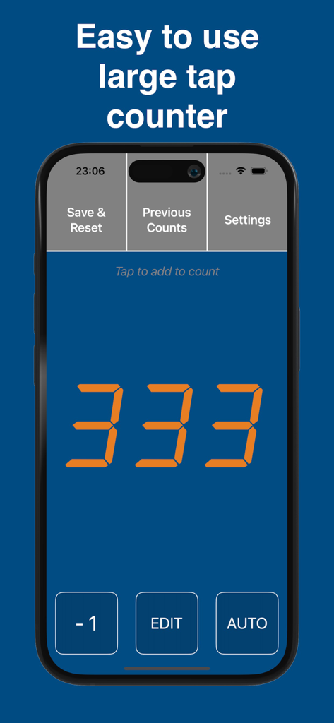 Big Tap Counter: Count Things - Utilities App | MWM