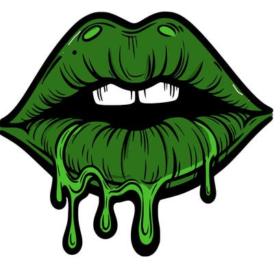 lips that look realistic and drip