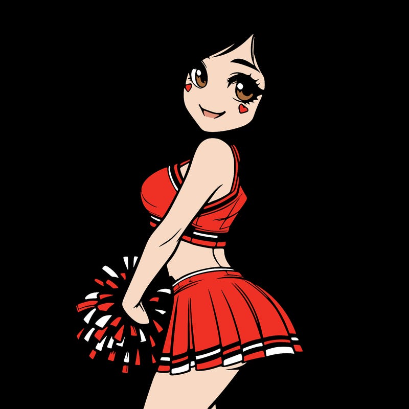 realistic cheerleader