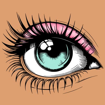 realistic eye