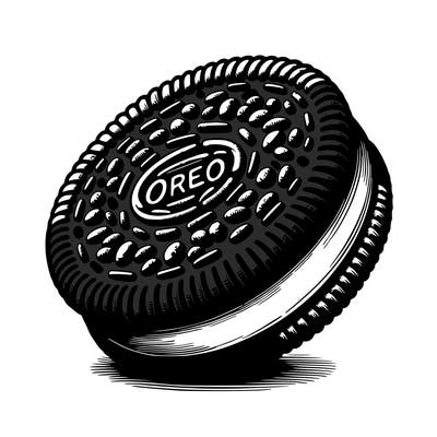 realistic oreo