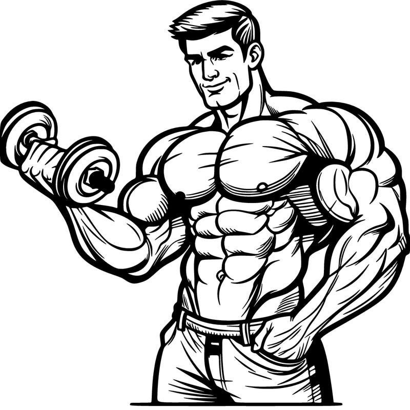 muscular man