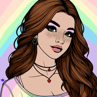 detailed realistic girl