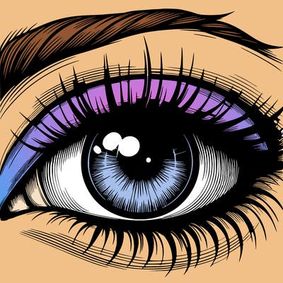 realistic eye