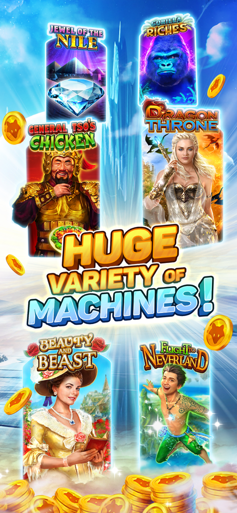 Buffalo Bonus Casino - A huge variety of themed slot machines in Buffalo Bonus Casino