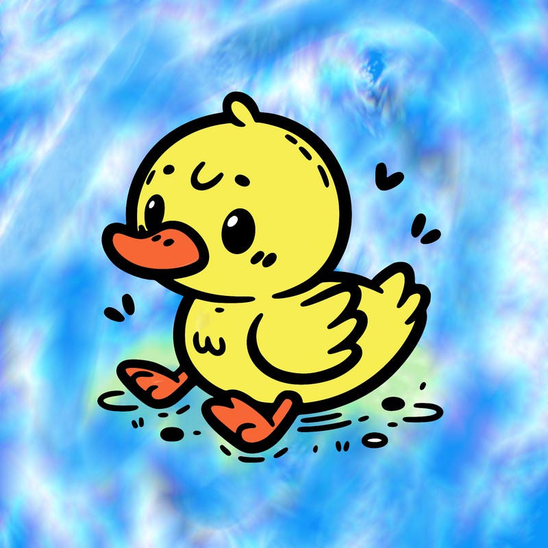 cute duck