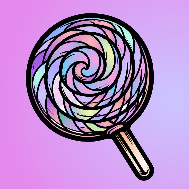 realistic lollipop