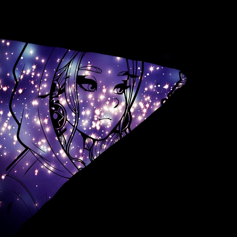 a realistic girl, spray painting