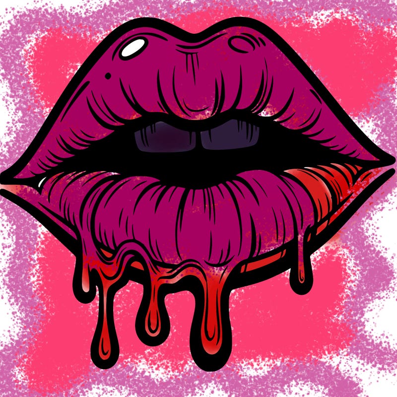 lips that look realistic and drip