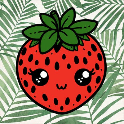 cute strawberry