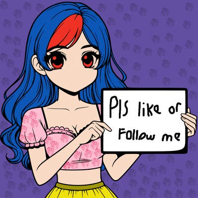 realistic pretty girl holding blank sign
