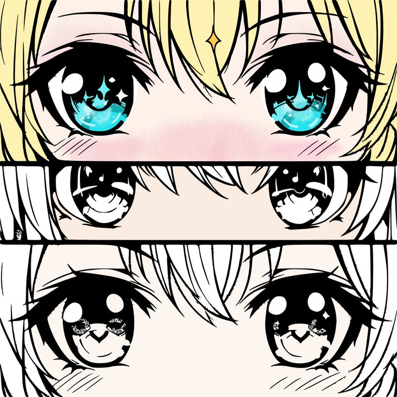 anime eyes