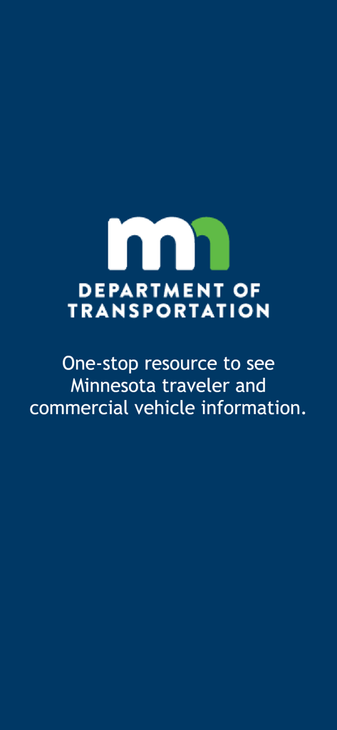 Minnesota Department of Transportation logo and traveler information description