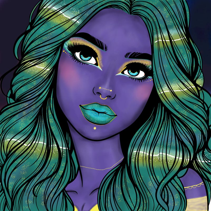 beautiful realistic girl