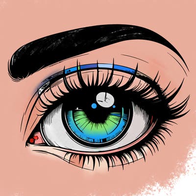 realistic eye