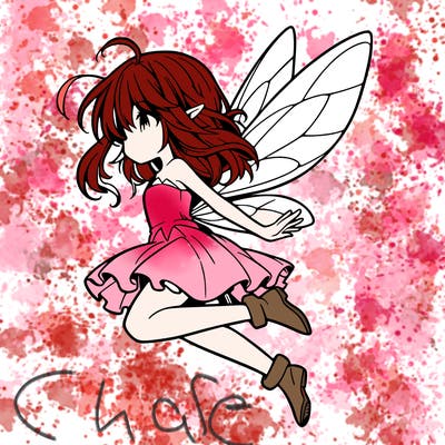 manga fairy flying