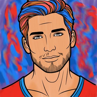 handsome man