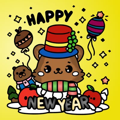 message : happy new year