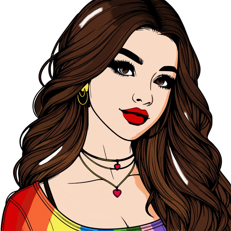 detailed realistic girl