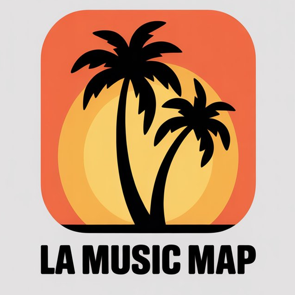 Los Angeles Music Map - Music App | MWM