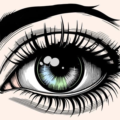 realistic eye
