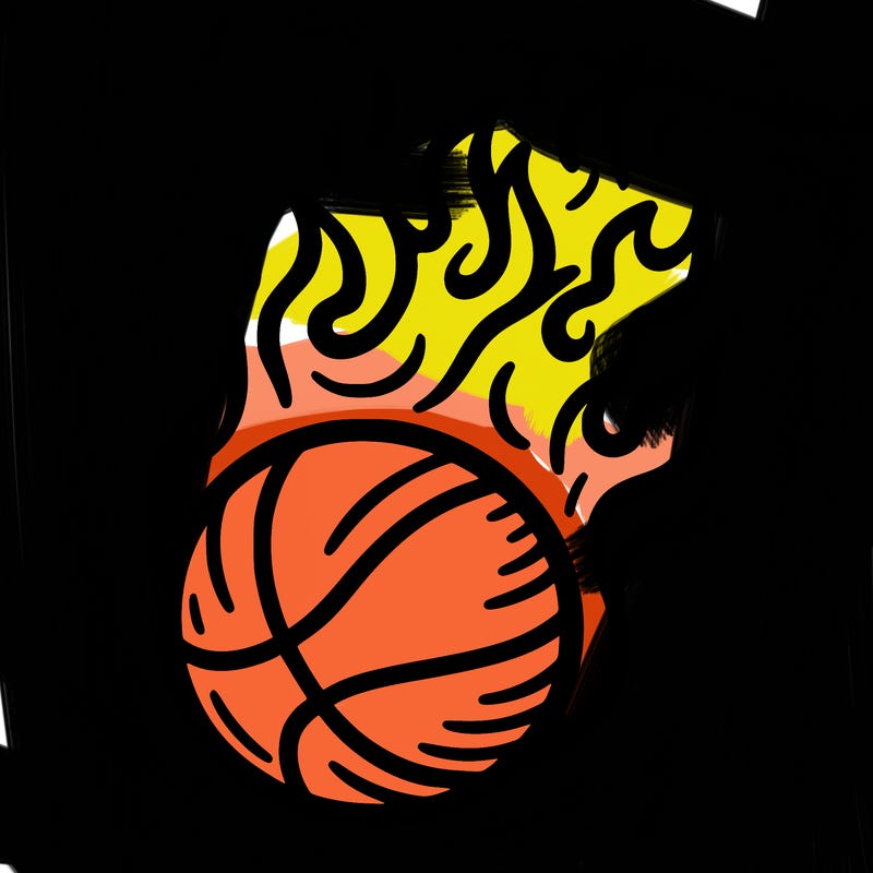 fire basketball