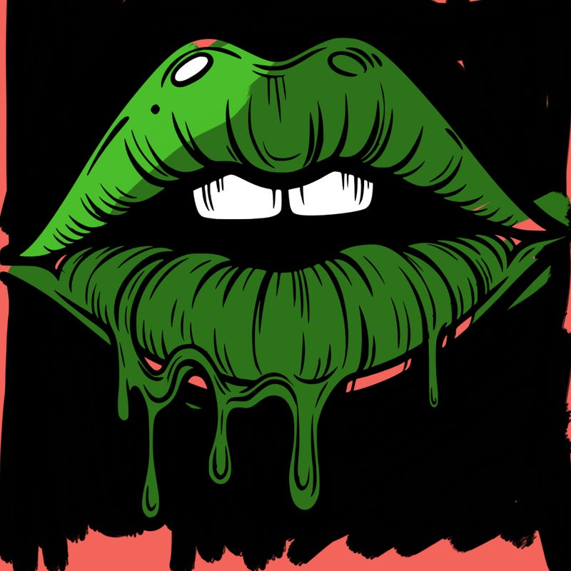 lips that look realistic and drip