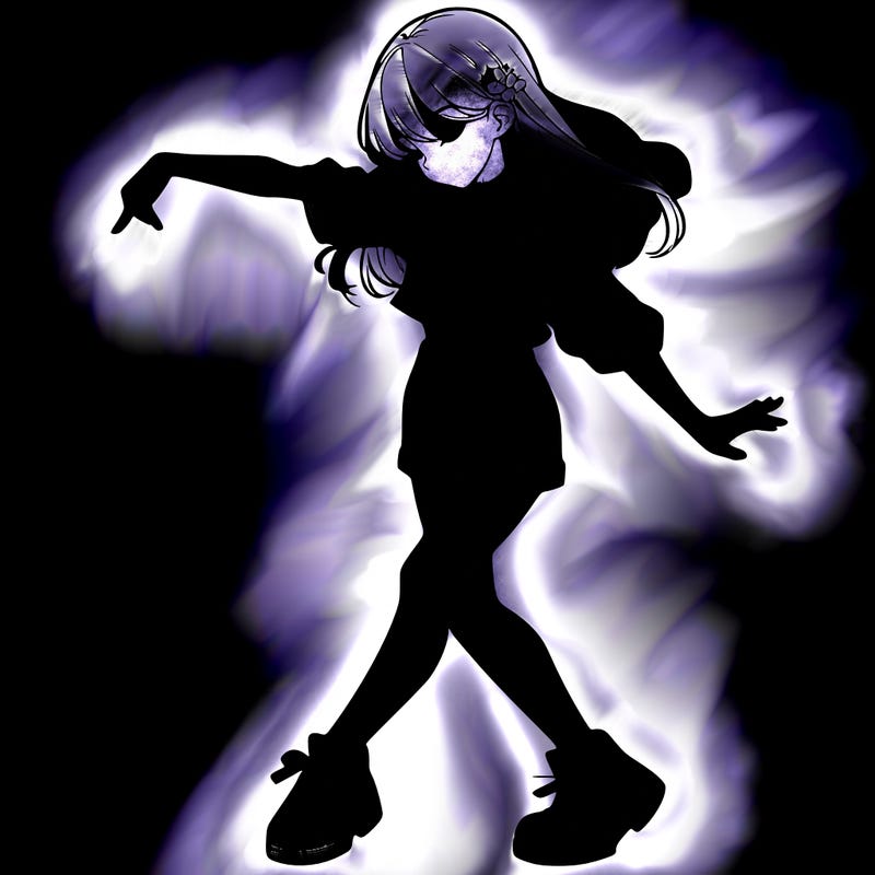 realistic girl danceing